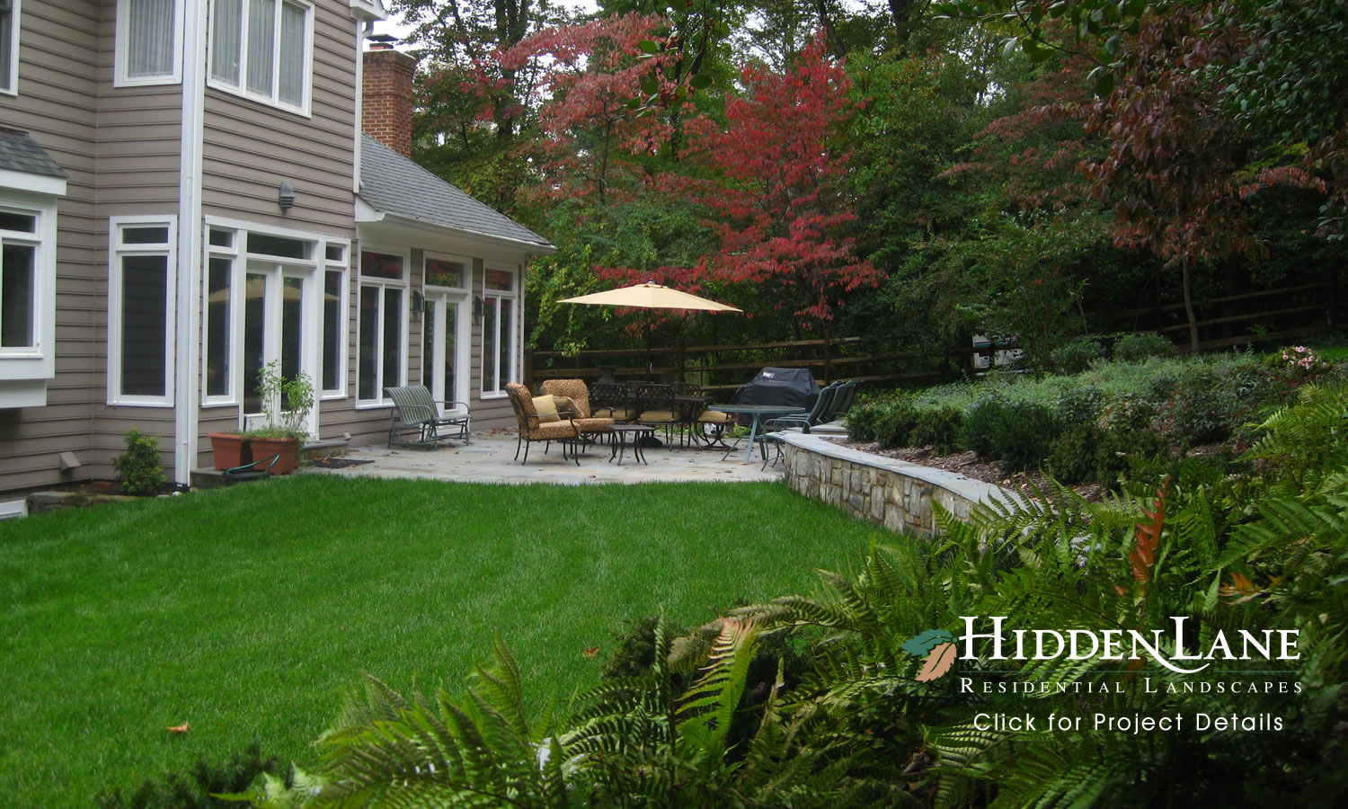 Vienna Residential landscape design, landscaping installation, landscape care